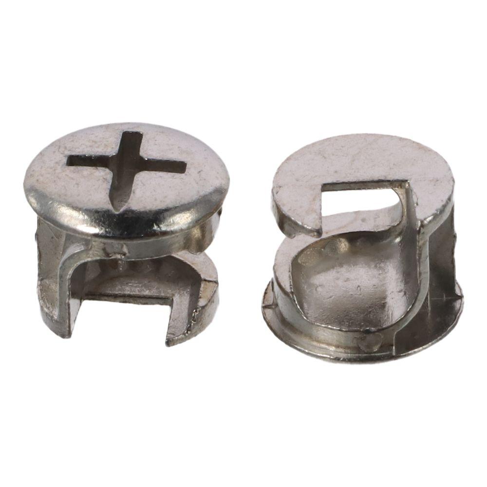 20 Stück 13mmx10mm Verbinder Beschläge Schloss für Schrank Schublade Kleiderschrank Möbel Exzenter-Schlossmutter