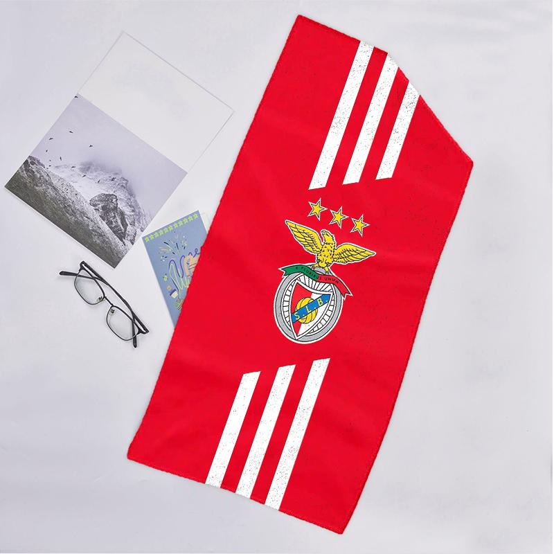 Benfica Fc Fashion Beach Towel: Ideal for Summer Adventures Soft, Absorbent and Quick Drying Suitable for Swimming and Bathing