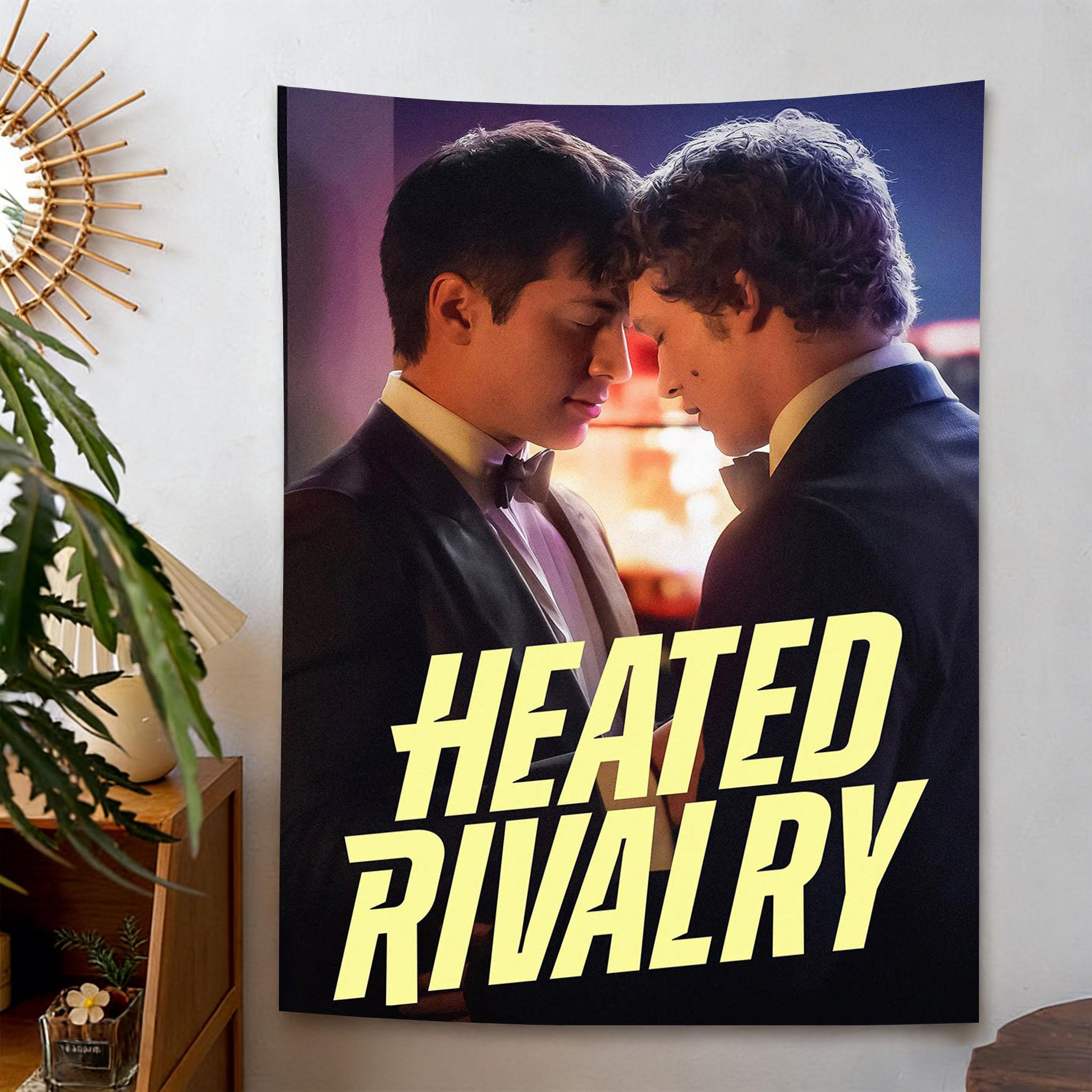 

Hot HHeated Rivalry Anime Printed Themed Tapestry Aesthetic Wall Hanging For Dorm Room Decoration Perfect Gift For Friends 74x94cm(29x37in)