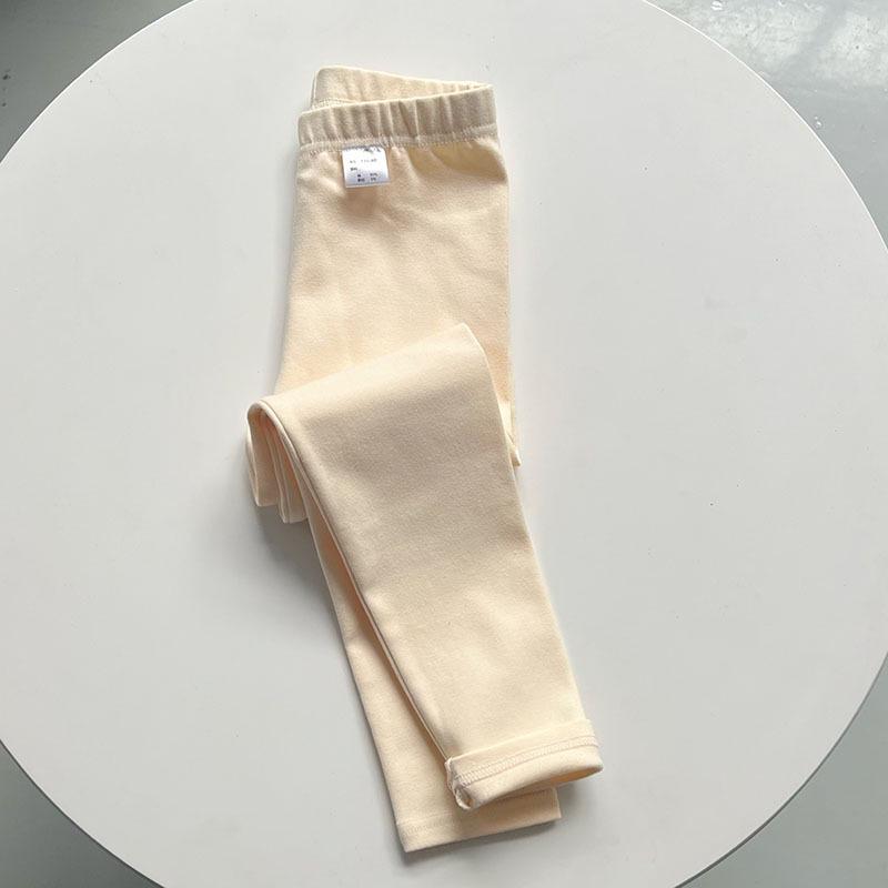 Autumn/Winter Girls' Cotton Thermal Leggings: Thick, Elastic, Slimming, Versatile
