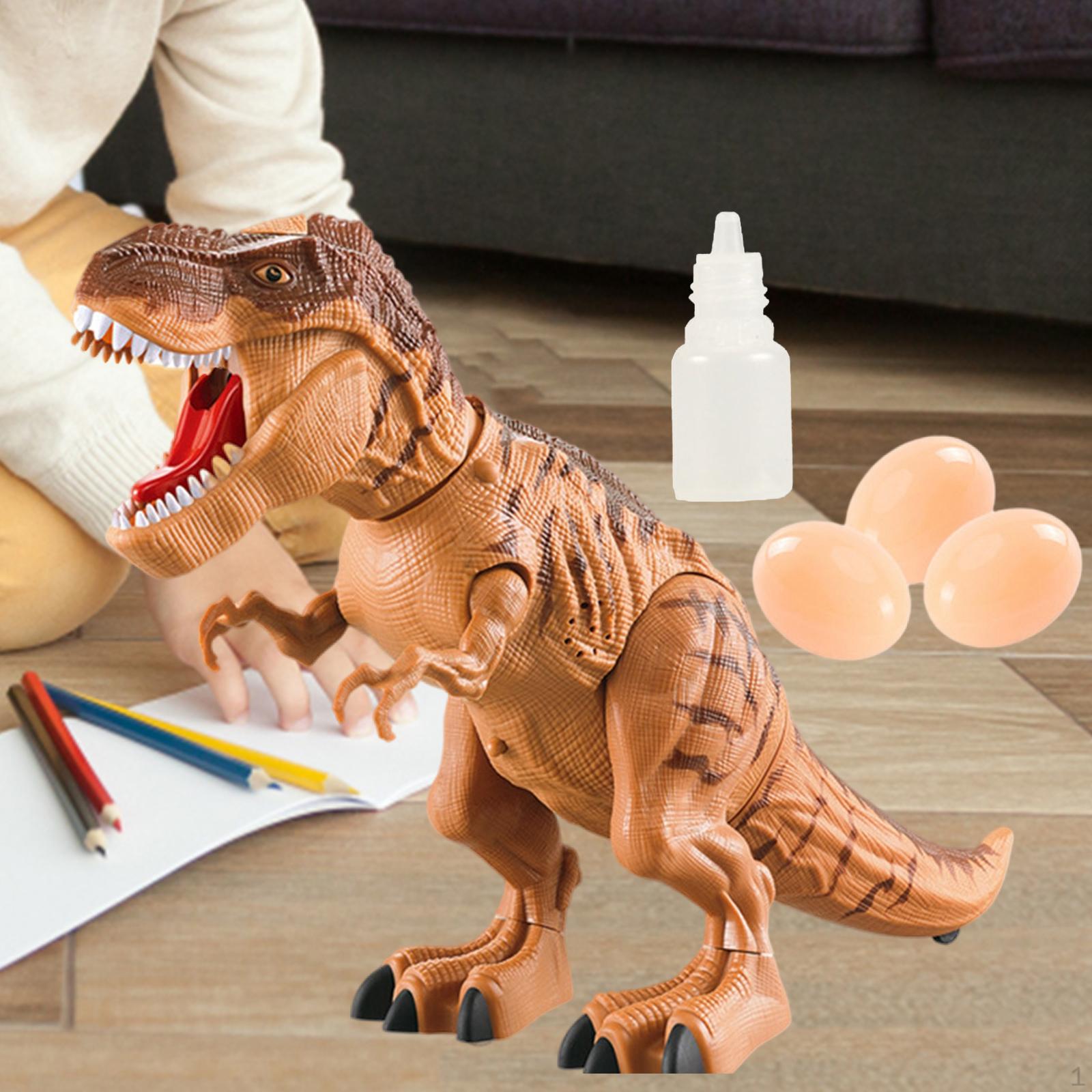 Electric Dinosaur Toys Boys Kids Girls Ages 3+ коричневый