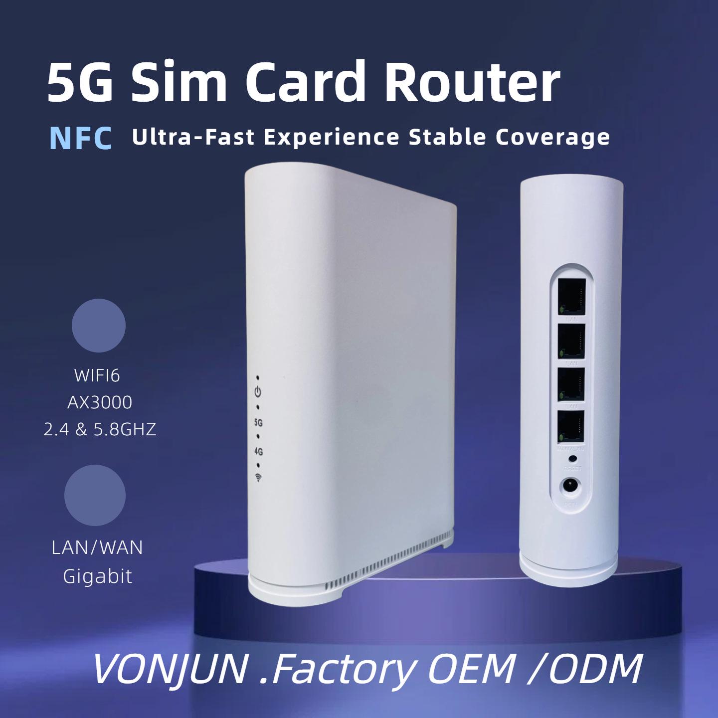 

5G дводіапазонний LTE гігабітний SIM-роутер з TYPE-C для Євразії та Африки 1