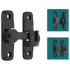 90/180 Graders Vänddörrslås Hem Säkerhet Skjutdörrslås Små Grindlås Hårdvara Stöldskyddslås Zinklegering Dörrbultar