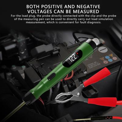 Auto-Stromkreis-Tester, Sonde, 5 V-30 V, Digitalanzeige, Stromkreis-Teststift, Auto-Stromkreis-Tester, Lampenspannungstest