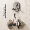 3 PCS Plastic Suction Cup Hooks Moisture-proof Removable Kitchen Storage Hooks Space Saving Non-Marking Wall Hook Living Room