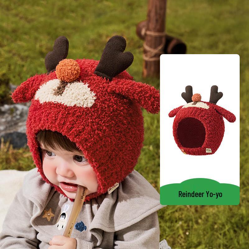 Kocotree Baby Winter Deer Earflap Beanie