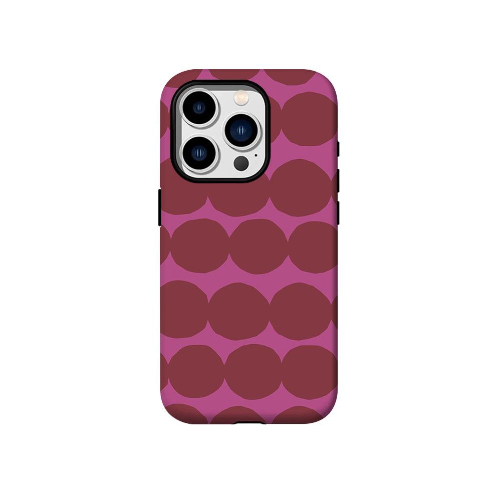 

Cool Red striped Phone Case for iPhone 17 16 15 14 13 12 11 Air Pro Max Plus Luxury Clmj coffee polka dots Double-layer Cover iPhone 17