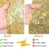 Gold Sequin Photo Backdrop Curtain Panels Stage For Shimmer Birthday Wedding Photograph Baby Shower Decoration Backdrop Fabric