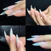 Almond Trapezoid Nail Tips - Matte, No Polish Needed, Crease-Free, 96 Pieces