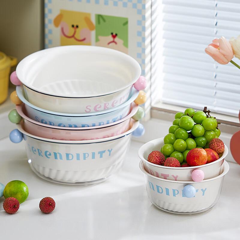 Ins Style Double-Layer Kitchen Drain Basket