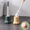 Cartoon Long-handled Toilet Brush Household Cute Toilet Cleaning  Installed Bathroom Accessories