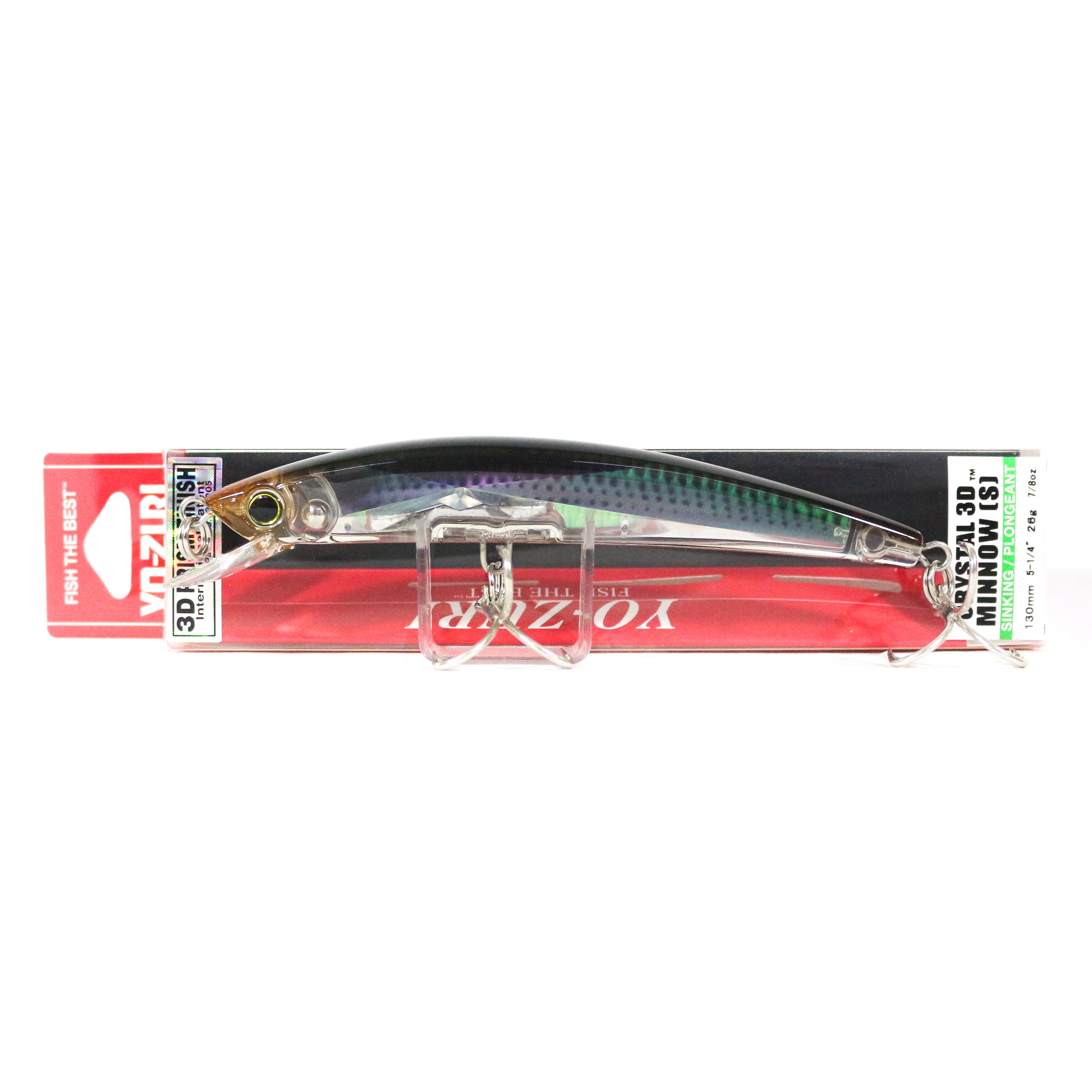

Yo Zuri 3D Crystal Minnow 130 мм Тонущая приманка F1150-RMT (2176)