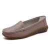 Women Spring Summer New Flat Leather Non-slip Embroidery Leisure Sports Loafer Women's Shoes Mother Work Walking Shoes