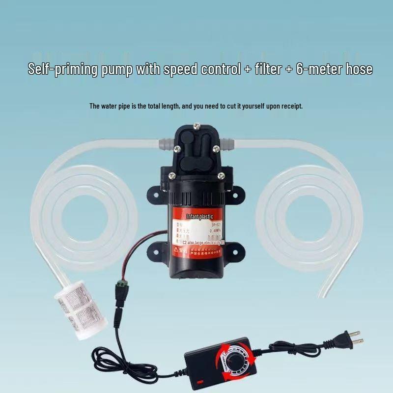 Pompă electrică mini autoamorsantă de apă pentru uz casnic, pentru purificatoare