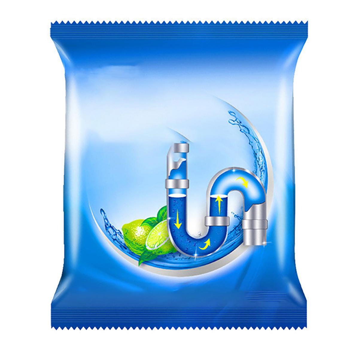 

6 пакетиков Бытовой очиститель стоков Дезодорант Кухня Туалет Ванна Порошок для чистки канализации Инструмент для прочистки труб Предотвращение засоров other