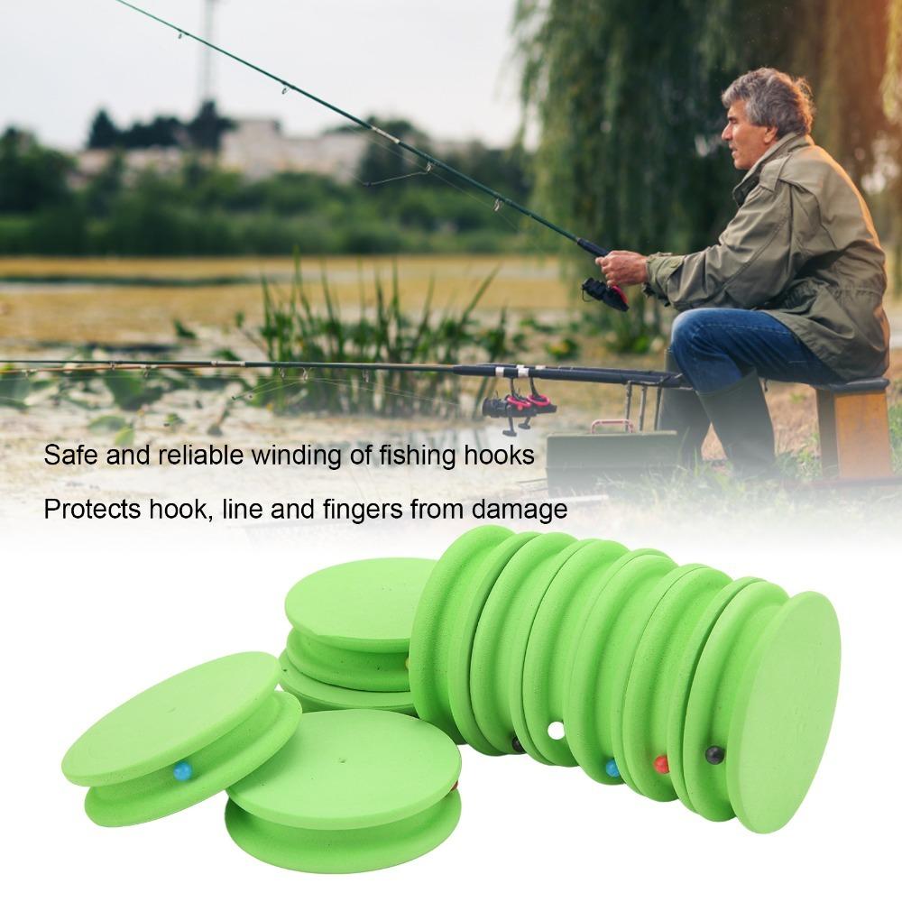 10PCS EVA Fishing Winding Board Multicolor Fishing Spools  Fishing Line Storage