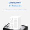 Comi P-8710 Commercial 10-Sheet Micro-Cut Shredder CN plug (adapter included)