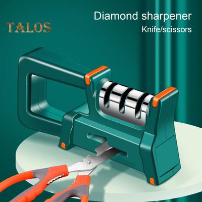 Brúska na rezačky 4 v 1 3-stupňová rýchle brúsenie Protišmyková multifunkčná brúska na veľké zaťaženie Kuchynské potreby na brúsenie