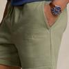 Polo Ralph Lauren Solid Color Mid Waist Loose Fit Casual Shorts Men shorts Tree-Green MNPOSHO1BQ20264-300