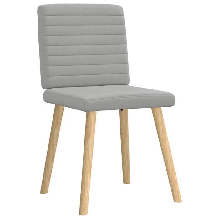 VidaXL Chaises à manger lot de 2 gris nuage tissu 4101183