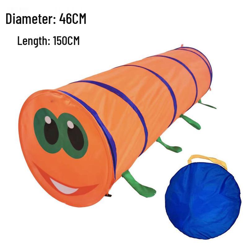 Sunshine Rainbow Children's Crawling Tunnel - Sensory Integration Training Tent for Infants and Toddlers