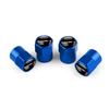 ATY1  Nissan Logo Car Wheel Tire Valve Caps Aluminum Dustproof Tyre Air Stem Covers For Nismo X-Trail Qashqai Teana Note Leaf Almera