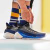 Anta Thompson KT4 Playoffs Mid Basketball Shoes Men Basketball Shoes Black Blue 11921101-2