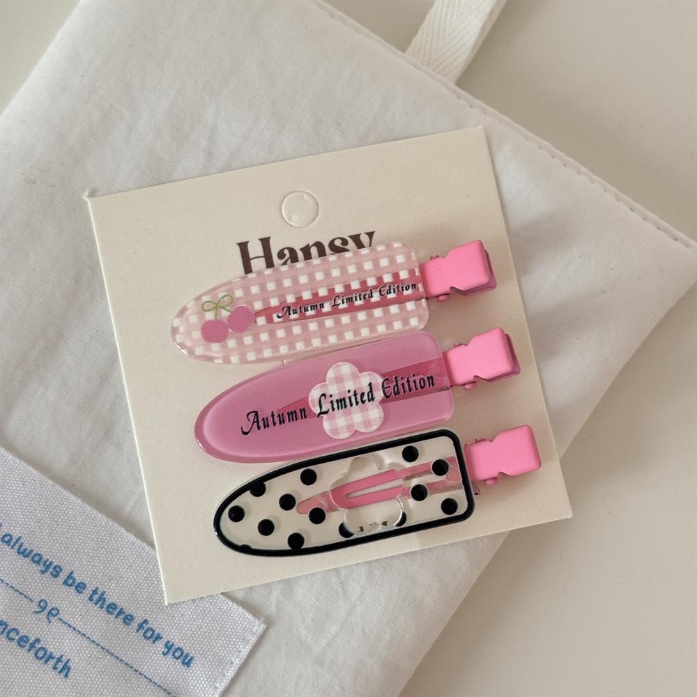 Grampos de cabelo sem costura simples de cor sólida sem dobra franja lateral grampo de maquiagem acessórios de lavagem de rosto grampos de cabelo para meninas