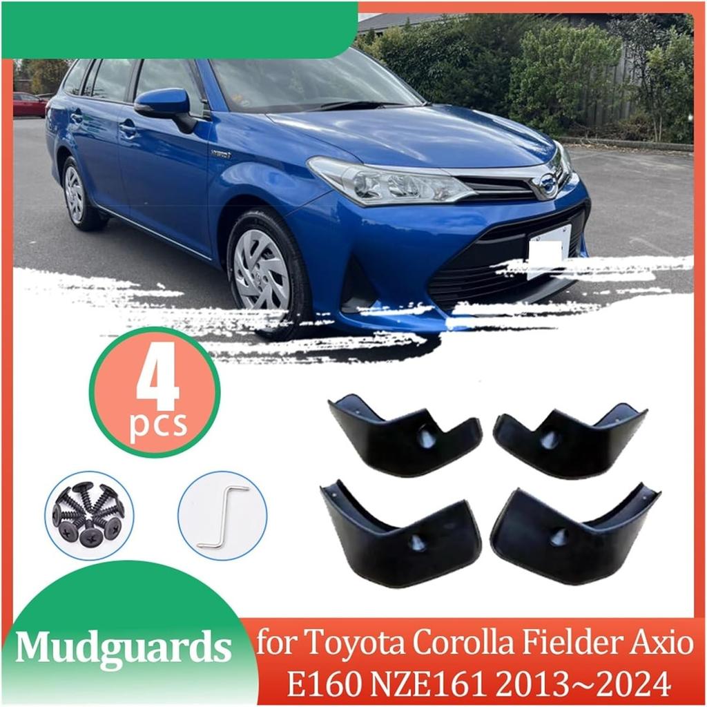 Compatible for Toyota Corolla Fielder Axio E160 NZE161 2013~2024 2014 Car Mudguards Mud Flaps Fender Flare Mud Flap Splash Cover Accessorie
