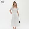 Teenie Weenie Women's 2026 Summer Plaid A-Line Long Dress