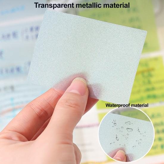 Cute Animal Sticky Notes Self Adhesive Cartoon Animal Memo Pads Pull-Out Sticky Notes To-Do List for Office School Supplies