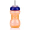 Lot de 3 tasses anti-fuite - NUBY - Paille flexible - Mixte