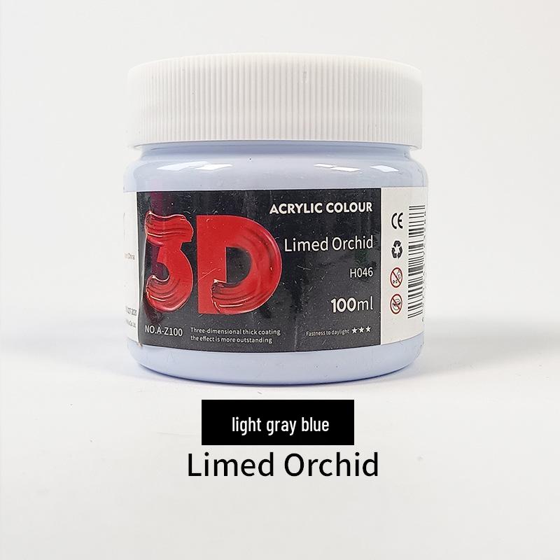 100ml Acrylic Paint for Children's Doodles and Plaster Dolls