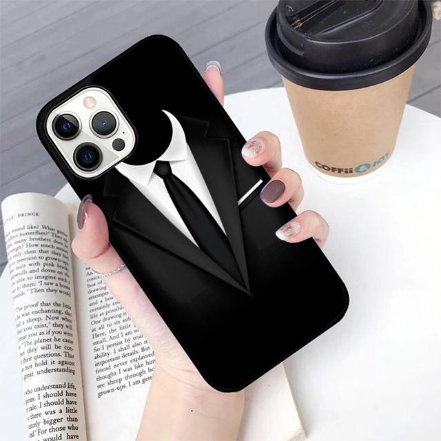 Autumu Man Suit Shirt Phone Case Cover for iPhone 17 Air 16 16e 15 12 11 13 14 Pro Max Apple Plus Coque