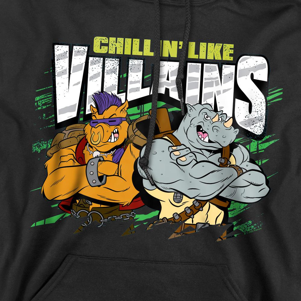 Teenage Mutant Ninja Turtles Mens Chillin Like Villains Hoodie