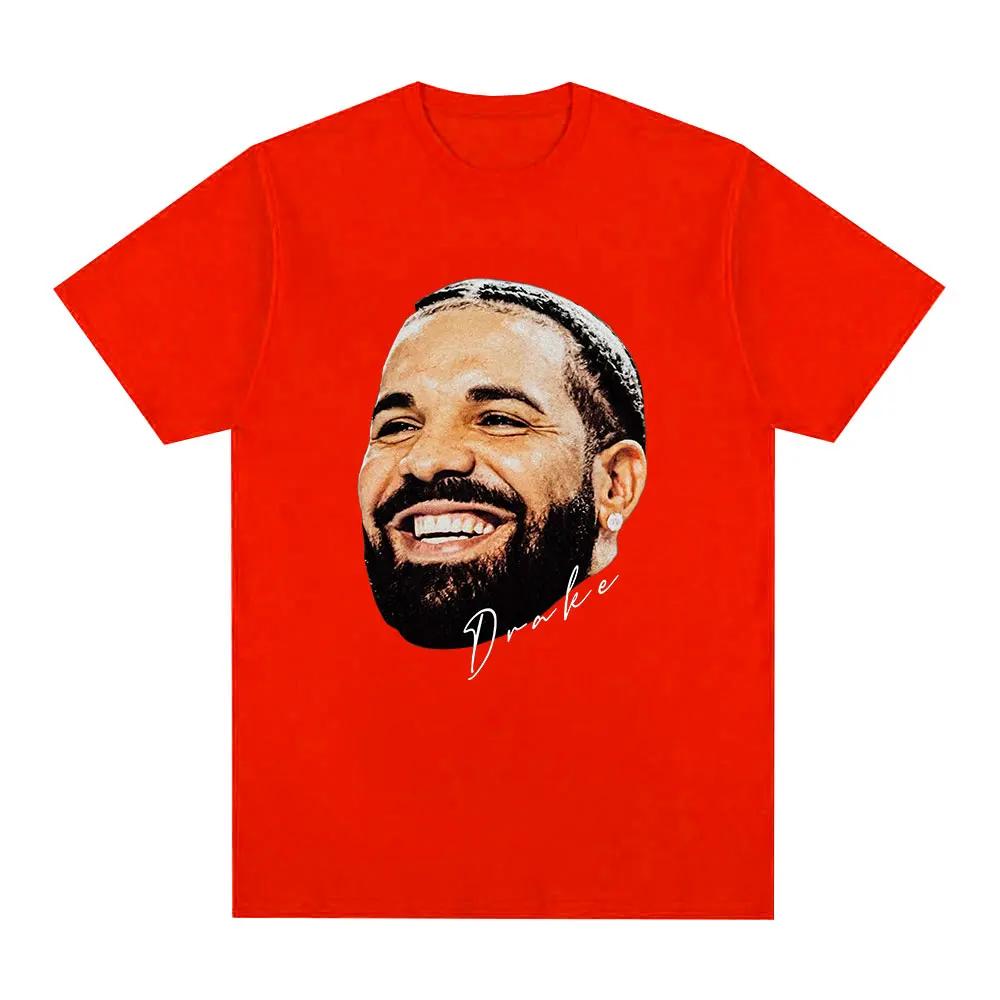 Hip Hop Rapper Drake Graphic T Shirt Vintage Gothic Oversized Short Sleeve T-shirt Casual Cotton T-shirts Streetwear Unisex