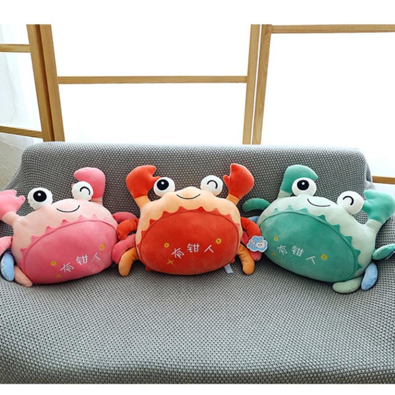 Adorable Crab Plush Toy With Soft And Comfortable Material