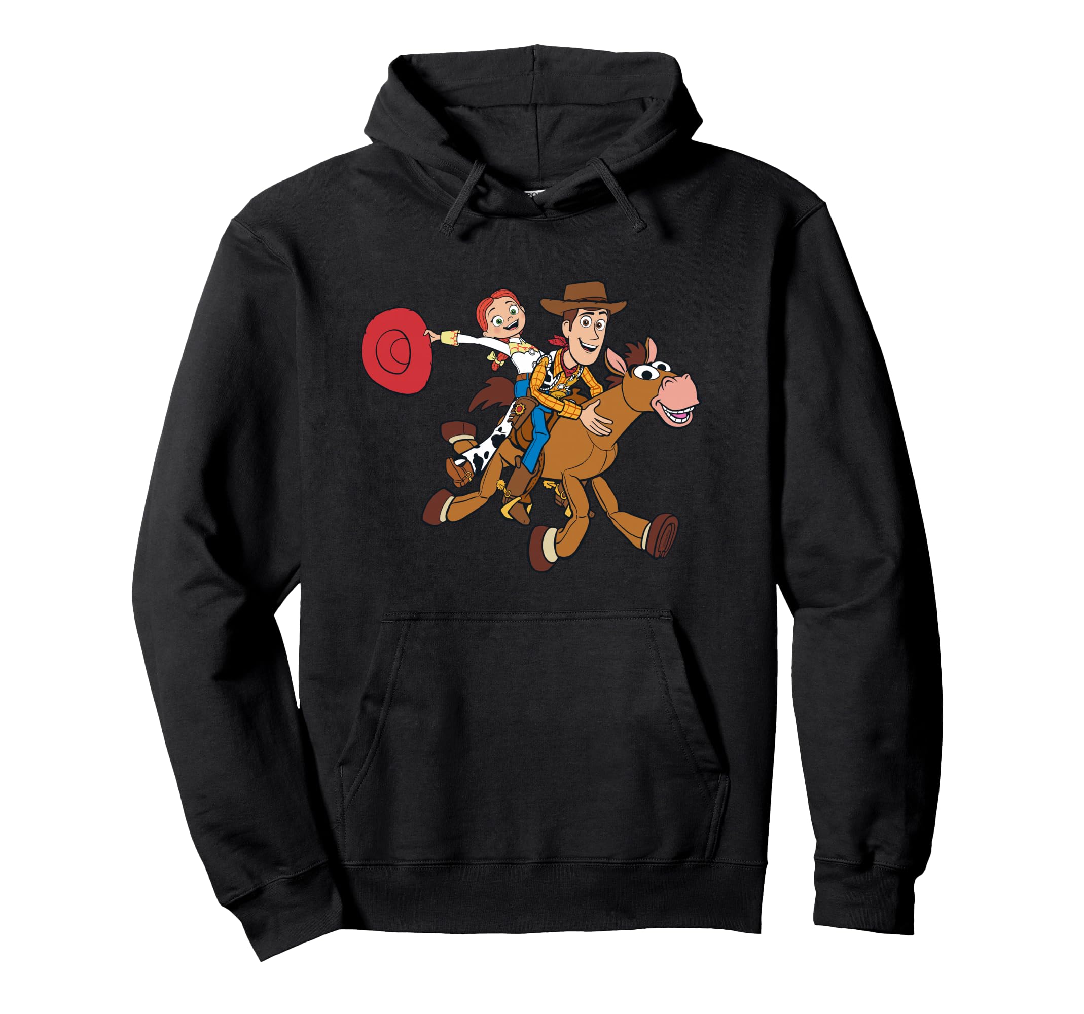 

Disney and Pixar Toy Story Woody, Jessie, and Bullseye Hoodies