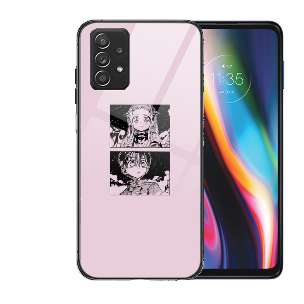 Toilet-bound Hanako-Kun Anime Tempered Glass Case Phone For Samsung Galaxy A51 A71 A60 A70S A70 A80 A21S A41 A20E A50 A30S 5g A3