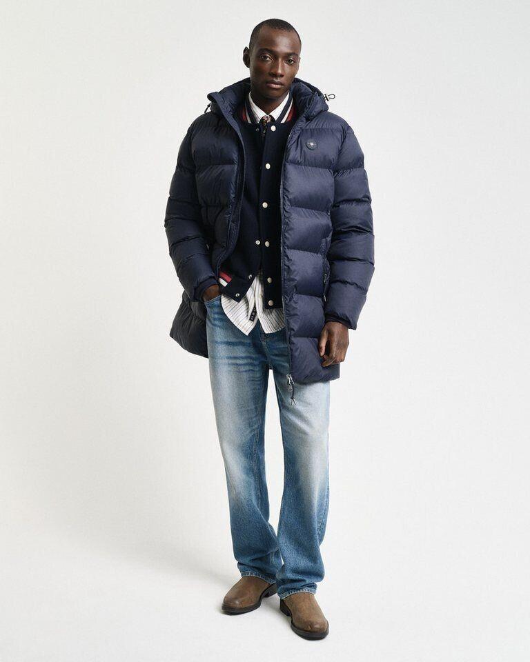 Зимняя куртка GANT Active Cloud Mid Length Jacket abendblau