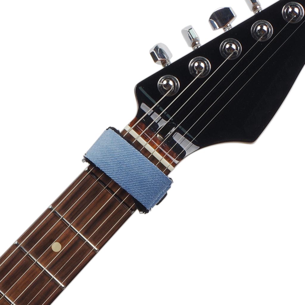 Acoustic Guitar Strings Mute Dampeners Strap Fret Mute Fretboard Muting Tape For Electric Guitar Bass