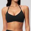 Ze Xin Brushed Yoga Wear Women's Halter-neck Bra, Shockproof Running, Fitness Quick-Dry Yoga Bra