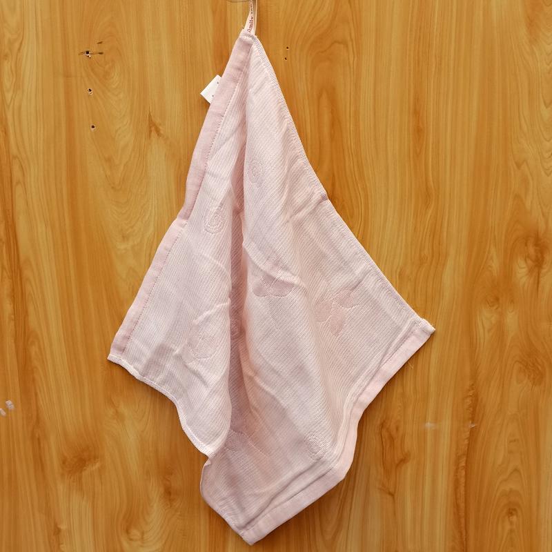 Toalha/Babeiro de Gaze de Algodão de 3 Camadas: Pequeno para Bebê, Babador de Saliva, Toalha de Mão para Jardim de Infância 26x26cm