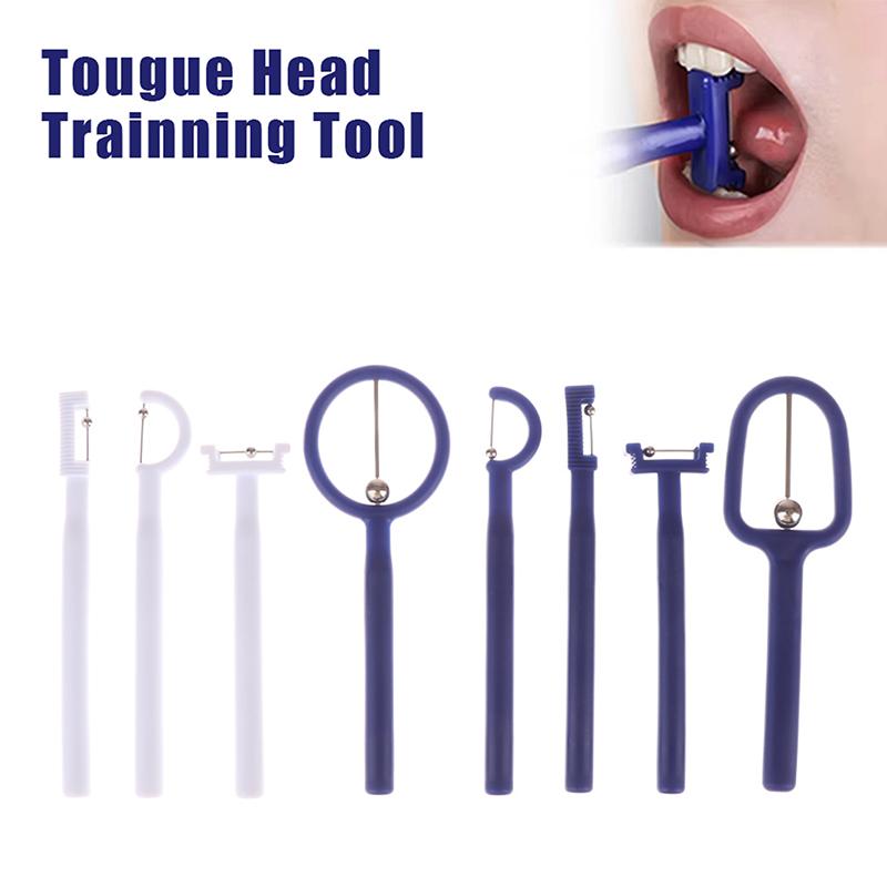 3/4Pcs Children Mouth Tougue Tip Exerciser Trainer Oral Care Muscle Strenght Touge Training Tool Flexibility Stability