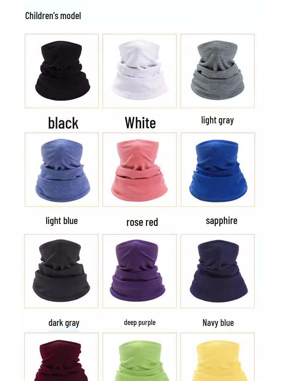 

Новый! Детская велосипедная ветрозащитная маска для лица - флисовый бафф для шеи для тепла на улице