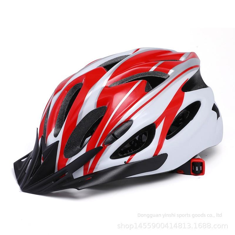 Cycling Helmet for Men, One-Piece Design, Suitable for Delivery Riders, Breathable Summer Helmet for Both Men and Women