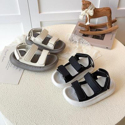 2025 Koreanischer Stil Kinder rutschfeste Sportsandalen - Mädchen Strandschuhe & Jungen weiche Sohle Freizeitschuhe