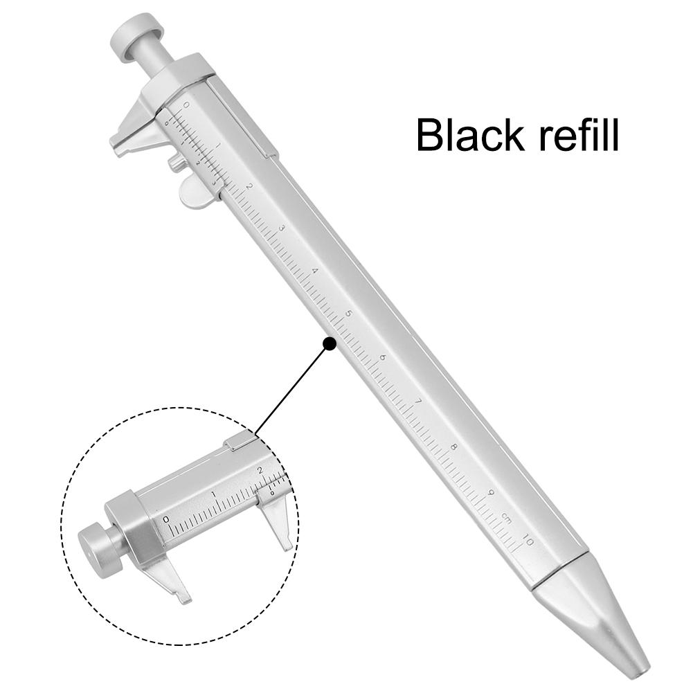 1PCS Vernier Caliper Pen New Multifunction Gel Ink Pen Vernier Caliper