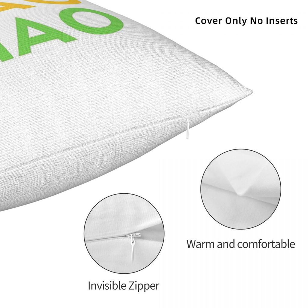 Ciao Typical Italian Hello Pillowcase Polyester Linen Velvet Creative Zip Decor Throw Pillow Case Sofa Cushion Cover