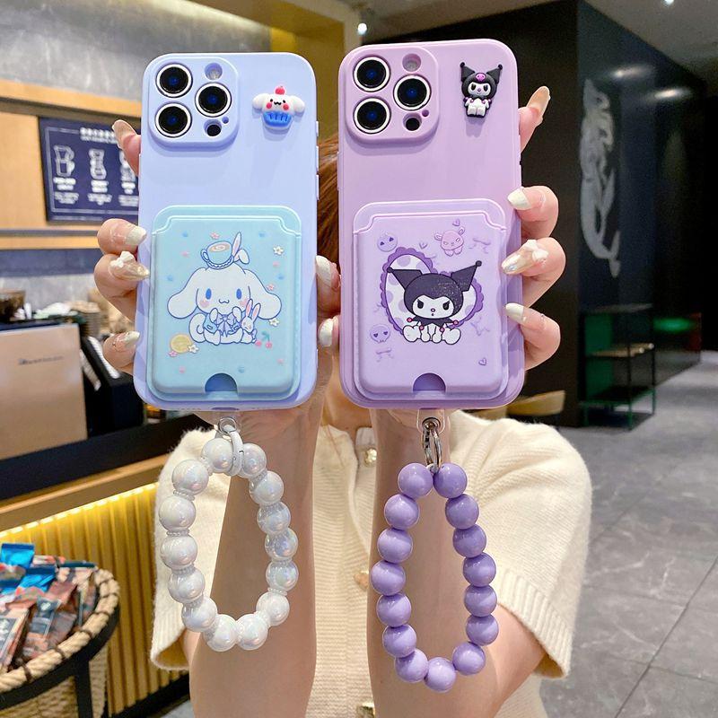 Japan and South Korea card case is suitable for Honor 300 Kulomie mobile phone case, Huawei Mate70 Yugui dog card bag X6B.